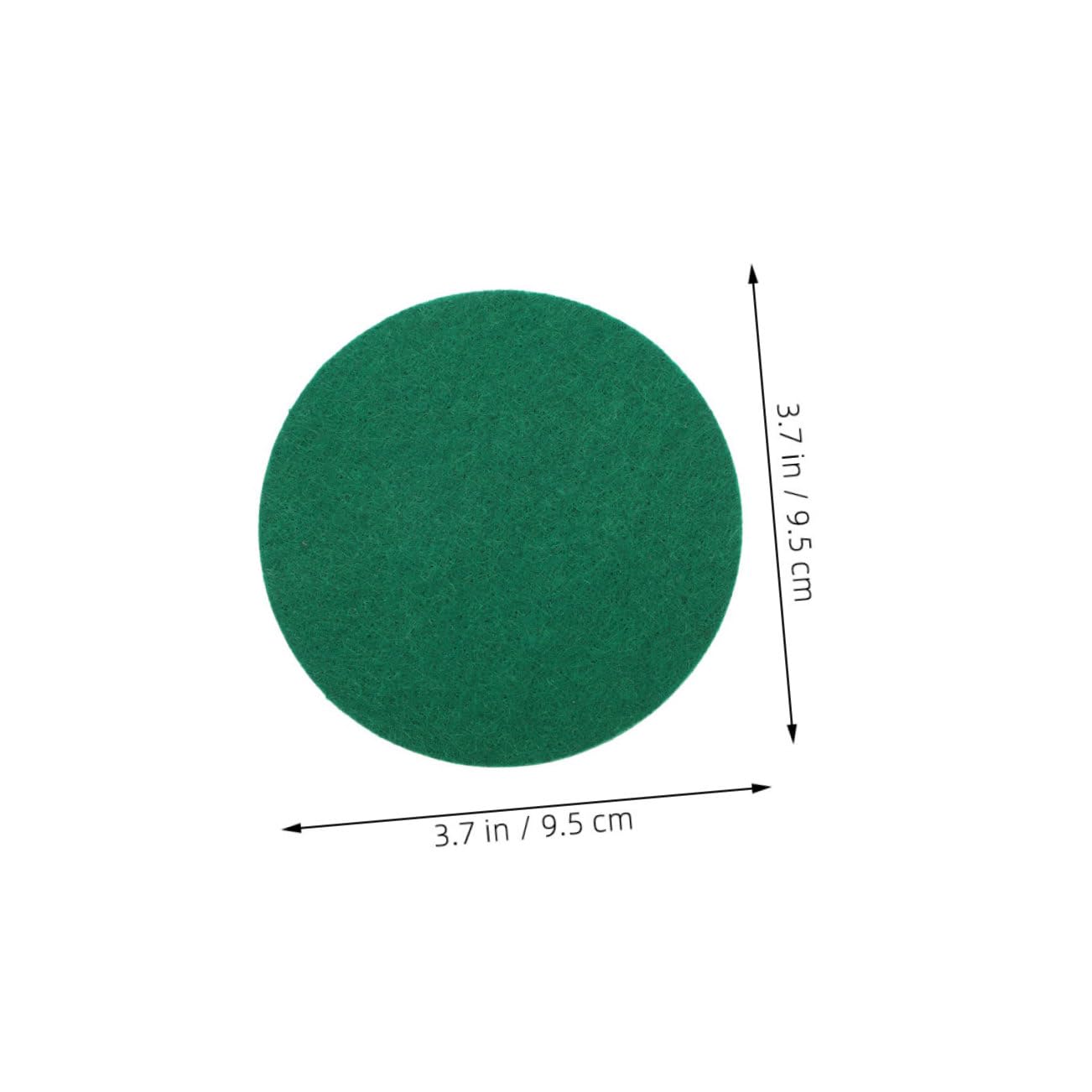 TOYANDONA Air Hockey Paddles Pads Replacement Sticker Hockey Fleece Mallet Pad for Accessories