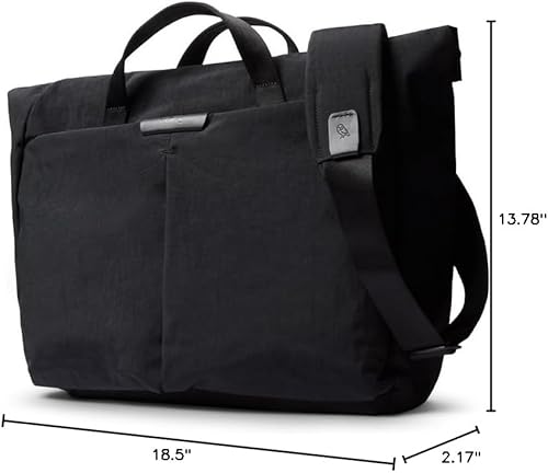 Miniatura 8 de Bellroy Tokyo Messenger Bag (16" laptop bag, maletín profesional para viajeros) - Raven