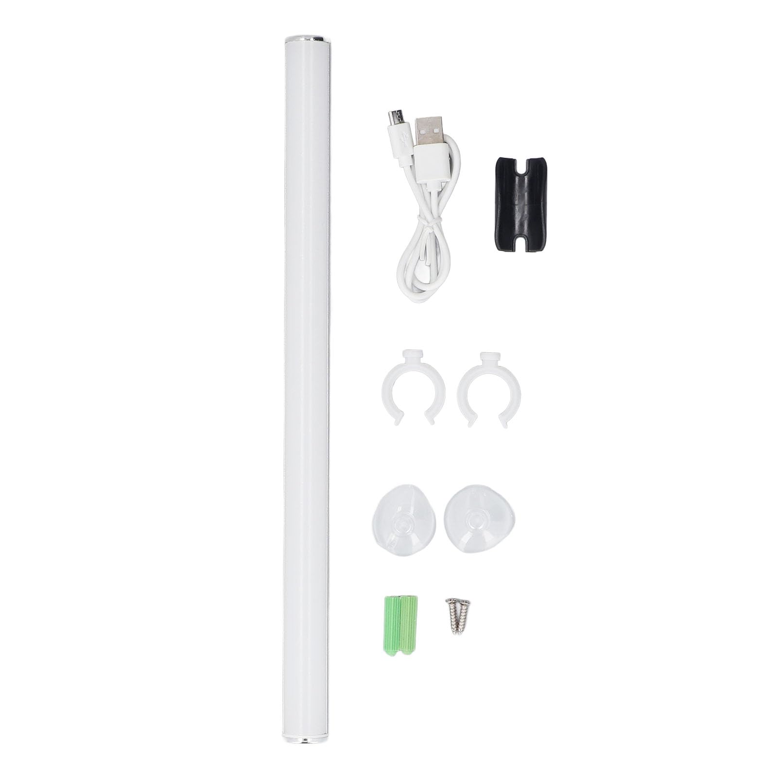 Luci da trucco senza fili ricaricabili USB per specchio del bagno, controllo touch stepless dimmerabile LED barra luminosa per trucco con ventosa, soluzione di illuminazione portatile per specchio