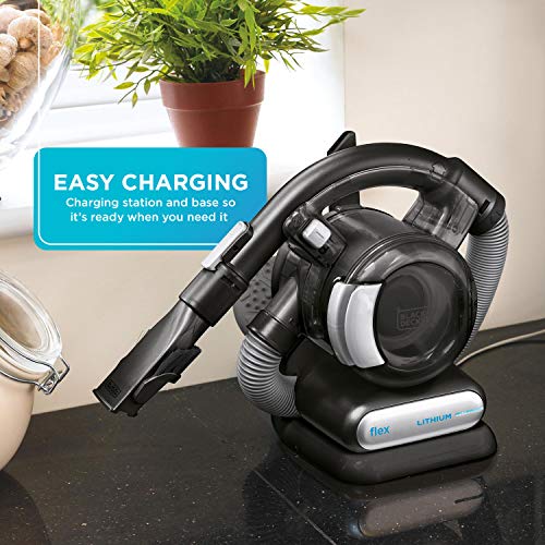 BLACK+DECKER BDH2020FL 20V Max Lithium Flex Cordless Hand Vacuum