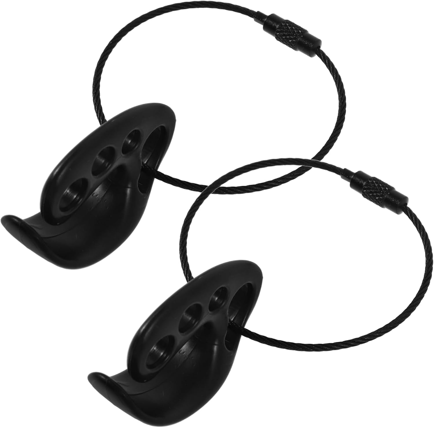 BESPORTBLE 2 Pack Flying Disc Clip Plastic Holder with Hanging Ring