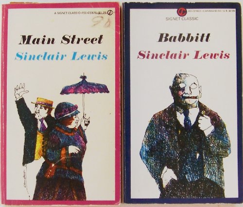 2 Signet Classics By Sinclair Lewis " Babbitt "... B002TW5ZMA Book Cover