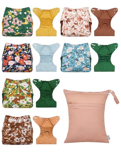 ALVABABY 6 pcs Diaper Covers