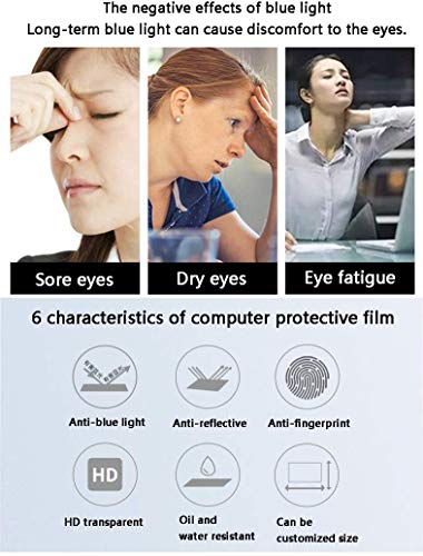 blue light blocking screen protector,Antireflectiescherm Voor Monitor, HD-schermbeschermer Voor Blauw Licht… - Image 6