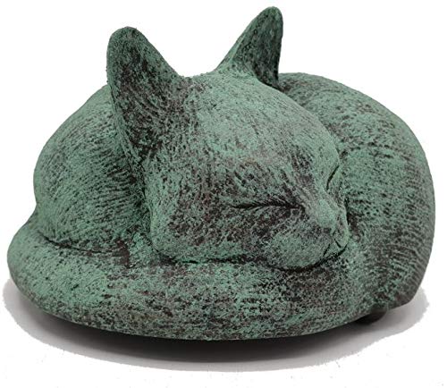 Rainbowbridge At Peace Cat Urn For Ashes - Handcrafted Cat Memorial - Pet Urn Suitable for Indoor & Outdoor Use โ image 1
