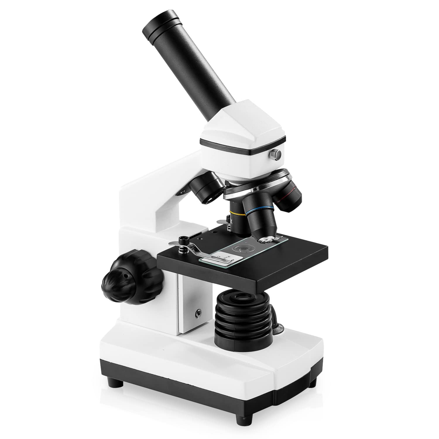 Photo 1 of 200X-2000X Microscopes for Kids Students Adults, with Microscope Slides Set, Phone Adapter, Powerful Biological Microscopes for School Laboratory Home Education