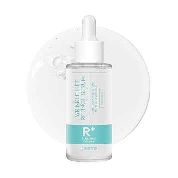 Korean Retinol Serum for Anti-Aging and Wrinkles, Firming Vitamin A Night Serum for Face, 1.69 Fl Oz