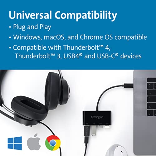 KENSINGTON CH1200 Hub USB C 10 Gbit/ 4 Ports Connectez jusqu'à 4 Appareils USB A à 1 Seul Port USB C Garanti K33616WW - vue 7
