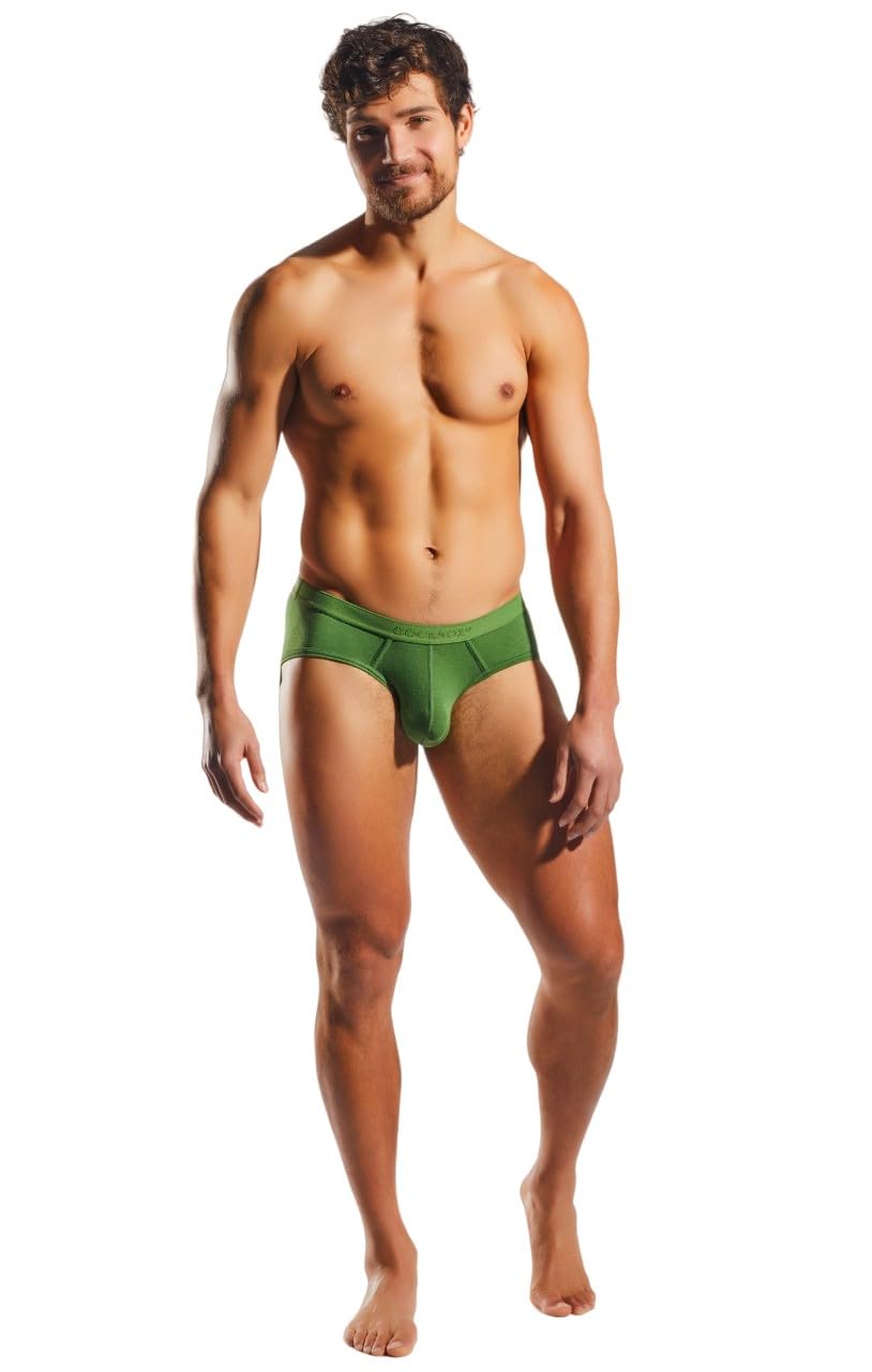 CocksoxUnderwear, Natural Origins Contour Pouch SportBrief, Rainforest, Men's Size XL, Pack of 1