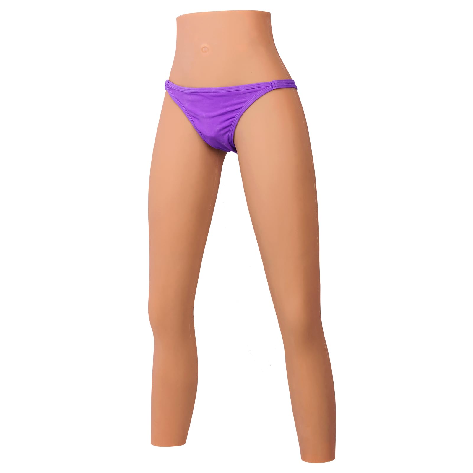 3.0 Ultra Pantalons en Silicone avec Cathéter Urinaire Apparence Féminine pour Travestis Faux Vagin Artificiel Trans Cosplay Érotiques Culotte