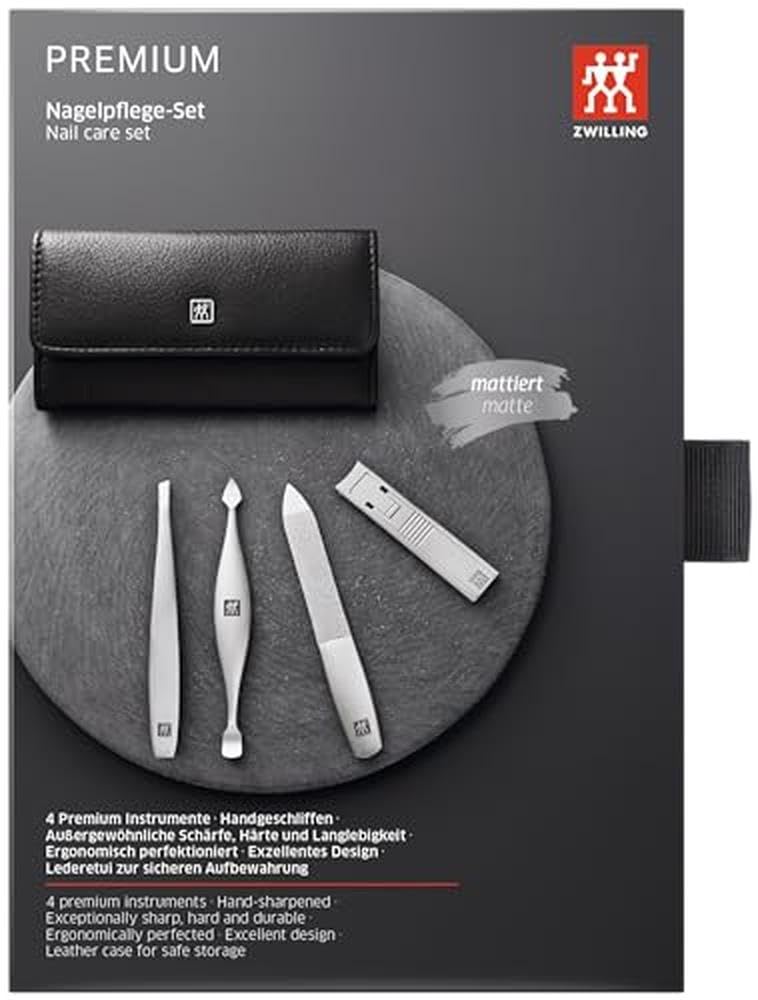 Amazon.com : ZWILLING Beauty TWINOX 5-Piece Travel Nail Kit