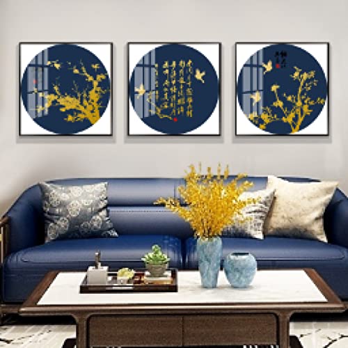 Affiche en toile art chinois KEBIA pour sublimer un mur de salon vide