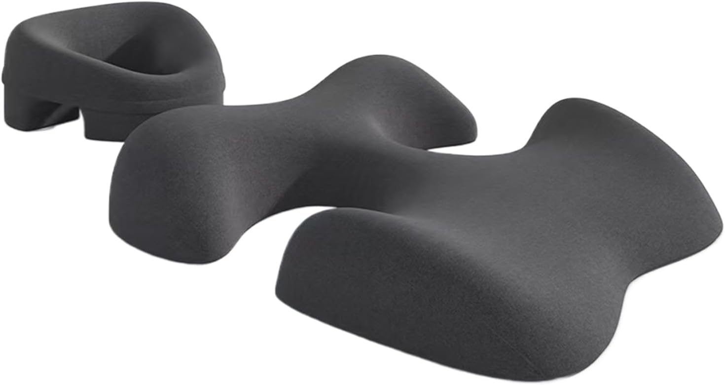 Massage Face Pillow | Face Down Massage Headrest - Soft Adjustable Memory Foam Chest Cushion Recovery Equipment for Salon Women Men Home Spa Stomach Sleeping