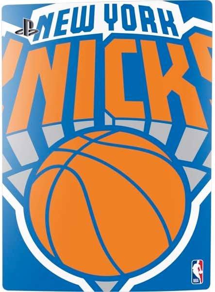 Skinit Decal Gaming Skin Compatible with PS5 Bundle - Officially Licensed NBA New York Knicks Large Logo Design