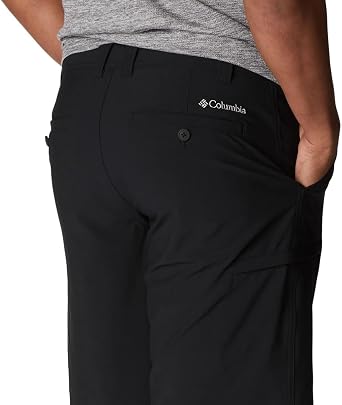 Columbia Mens Lightweight Tech Short (US, Waist, 32, Regular, Black)