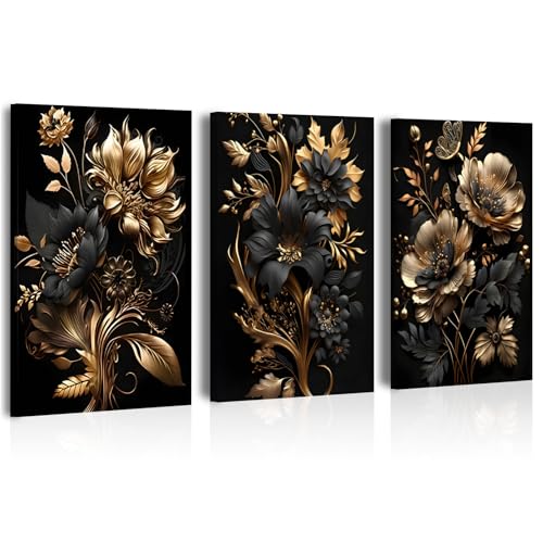 3 unidades de flores de pintura de diamantes para adultos, kits de pintura de diamantes para adultos, pintura de diamantes para adultos, para manualidades, pintura de diamantes para decoración del