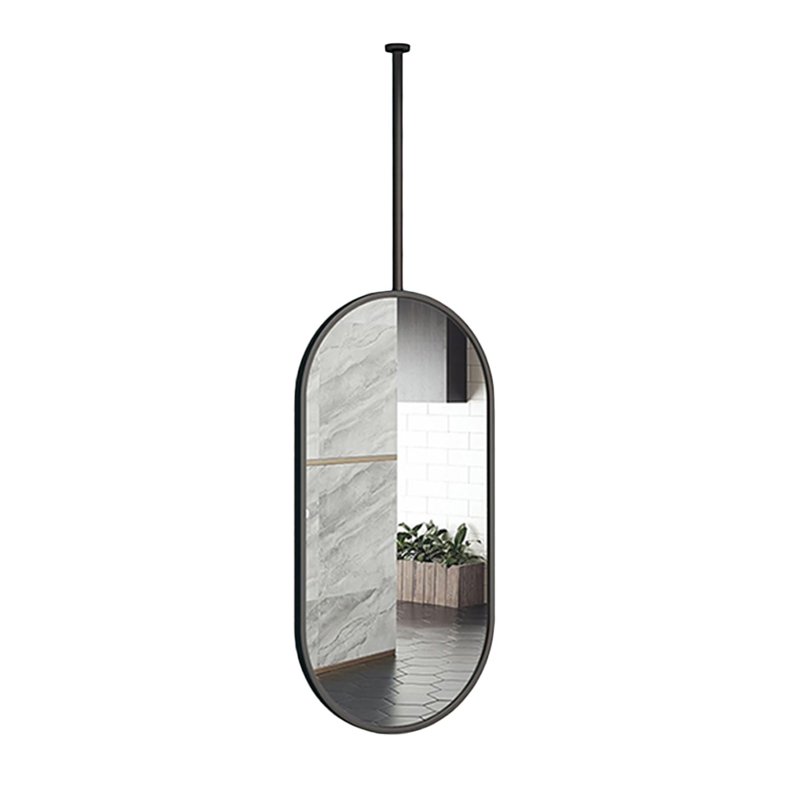 Miroir de plafond suspendu salle de bain miroir suspendu hôtel