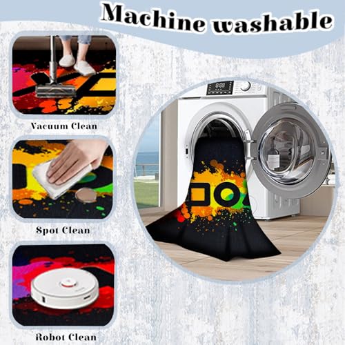 Tapete Gamer para Niños 2x3 Pies, Decorativo Lavable miniatura 4