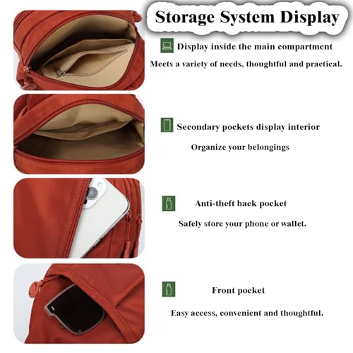 Waterproof 2-Way Commuter Bag,Convertible Travel Bag,Anti-Theft Travel Tote,Stylish,Efficient Storage Design4