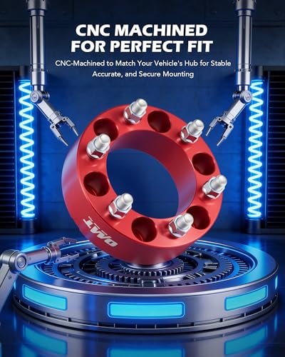 Image of OMT 6x5.5 Wheel Spacers with 108mm Center Hub Bore, Set of 4