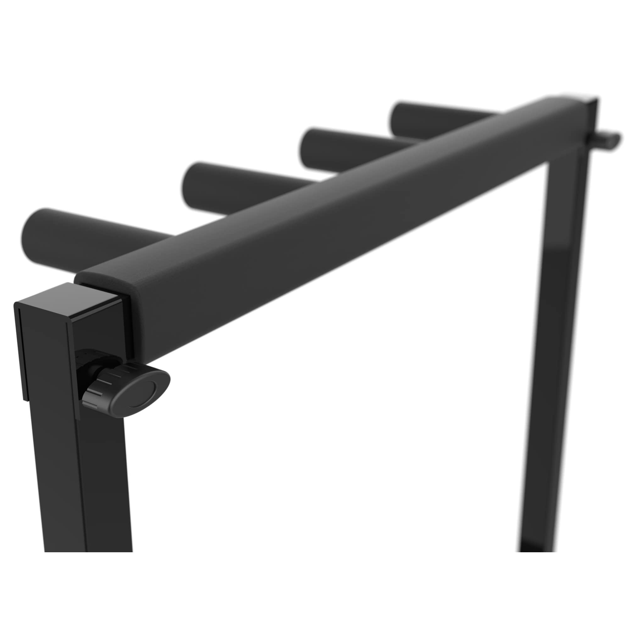 MONKEY LOOP Floor Prime 3 - Piano Stand per 3 Chitarre o Bassi - Compatibile con Chitarre Elettriche e Bassi Elettrici - Supporto Riempita di Schiuma - Resistente ai Graffi