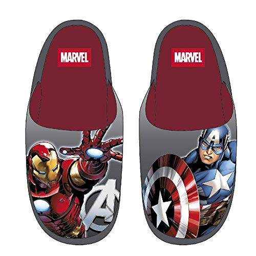 Cerdá - Zapatillas de Casa Juveniles de The Avengers - Licencia Oficial Marvel