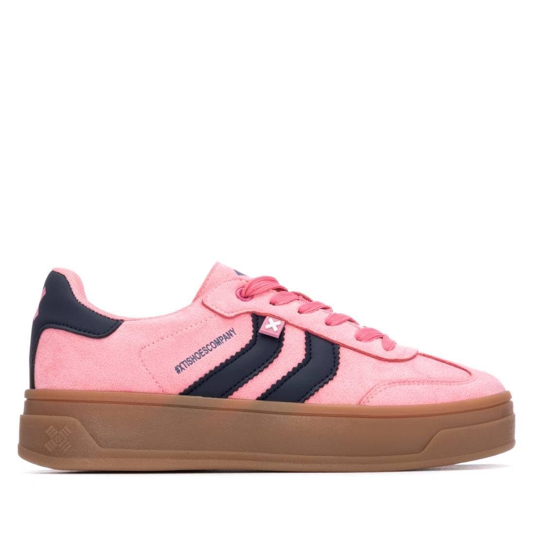 XTI - Zapatilla Mujer Rosa - Calzado Cómodo y Versátil - Moda Casual - Modelo 14458608 (Talla 39)