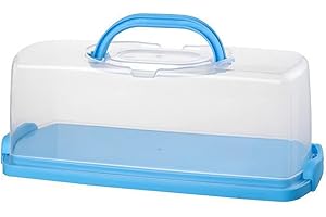 Transparent Loaf Cake Keeper for Freshness and Convenience