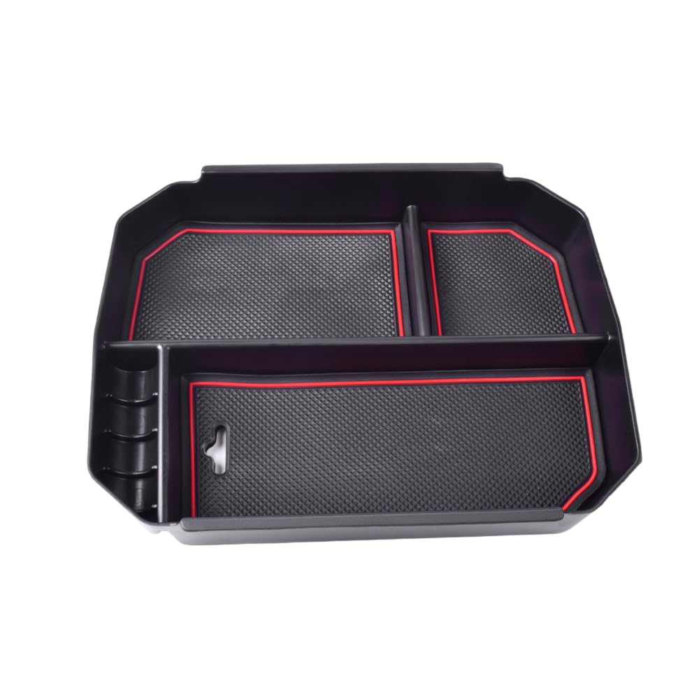 Boite de Rangement Console Centrale Premium Toyota Highlander 2016-2019 Design Intégré ABS - 5