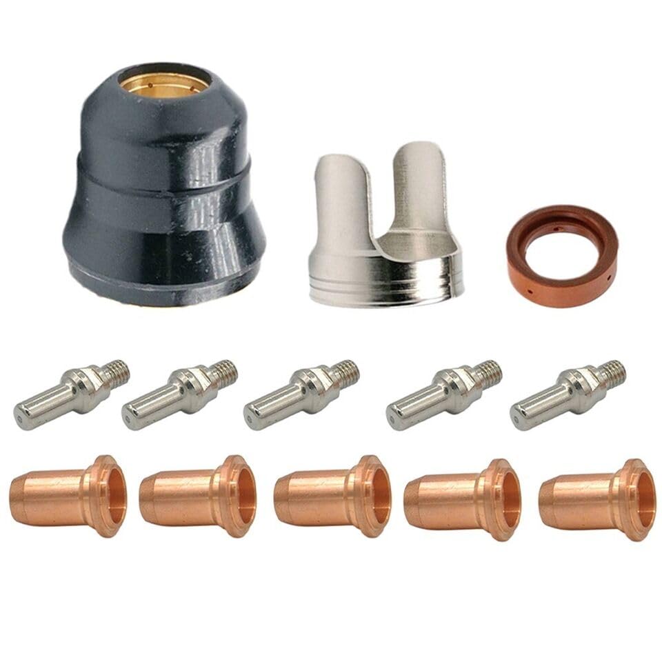 DREAWOO 13pcs Tip Kits Fit for Harbor Freight Titanium Plasma 65 Torch TI-PC65 IPT-65 58895