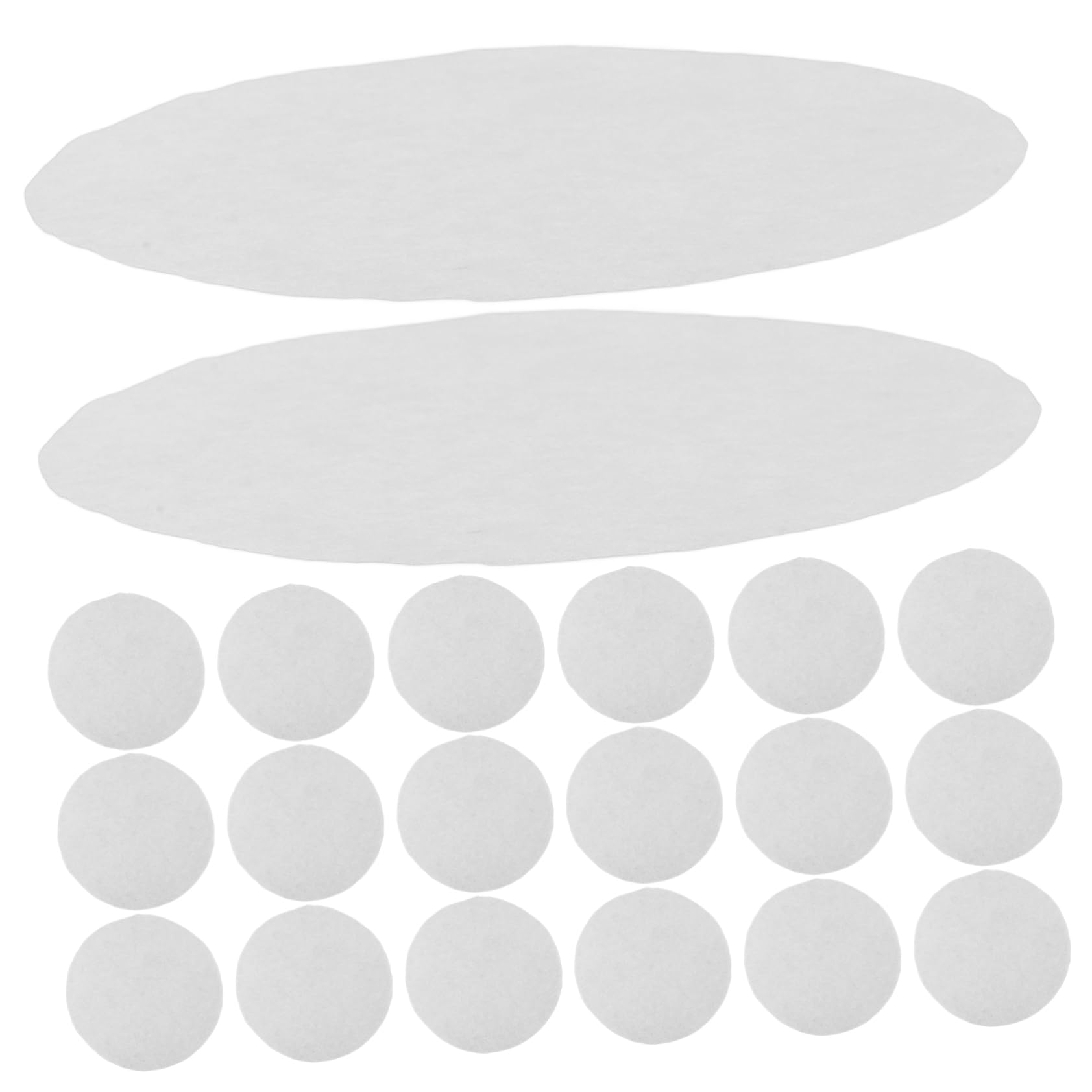 Holibanna Experimental Filter Paper 100pcs Pleated Filter Papers Insemination Supplies