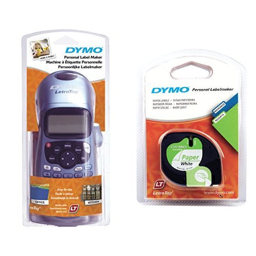 Dymo S0901180 LetraTag LT100H Plus Label Maker ABC Keyboard Blue