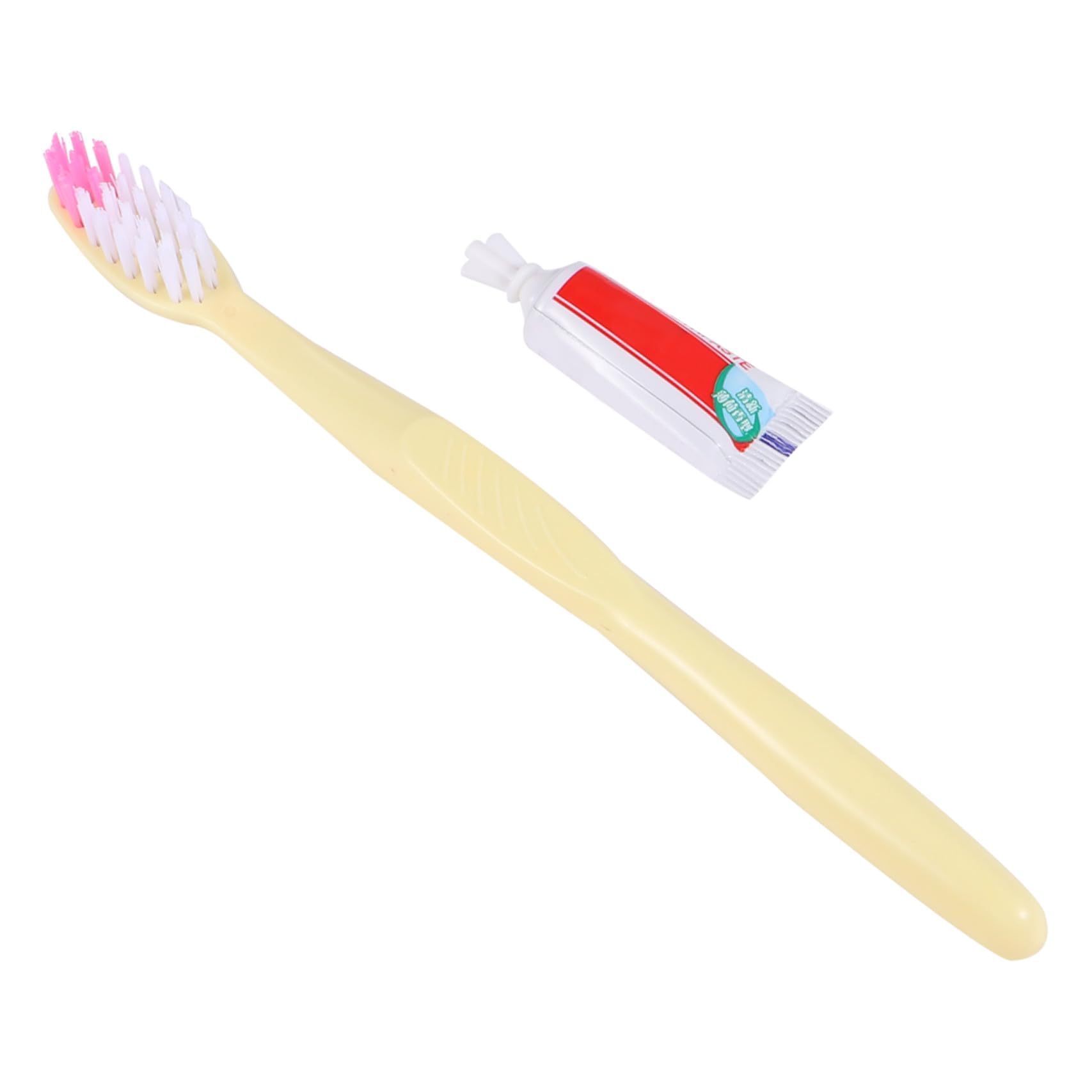 Spazzolini da Stili multipli con Dentifricio Set da 100 Piccolo, Confezionati Singolarmente in, Portatili per Viaggio e Soggiorno in Hotel Stili multipli