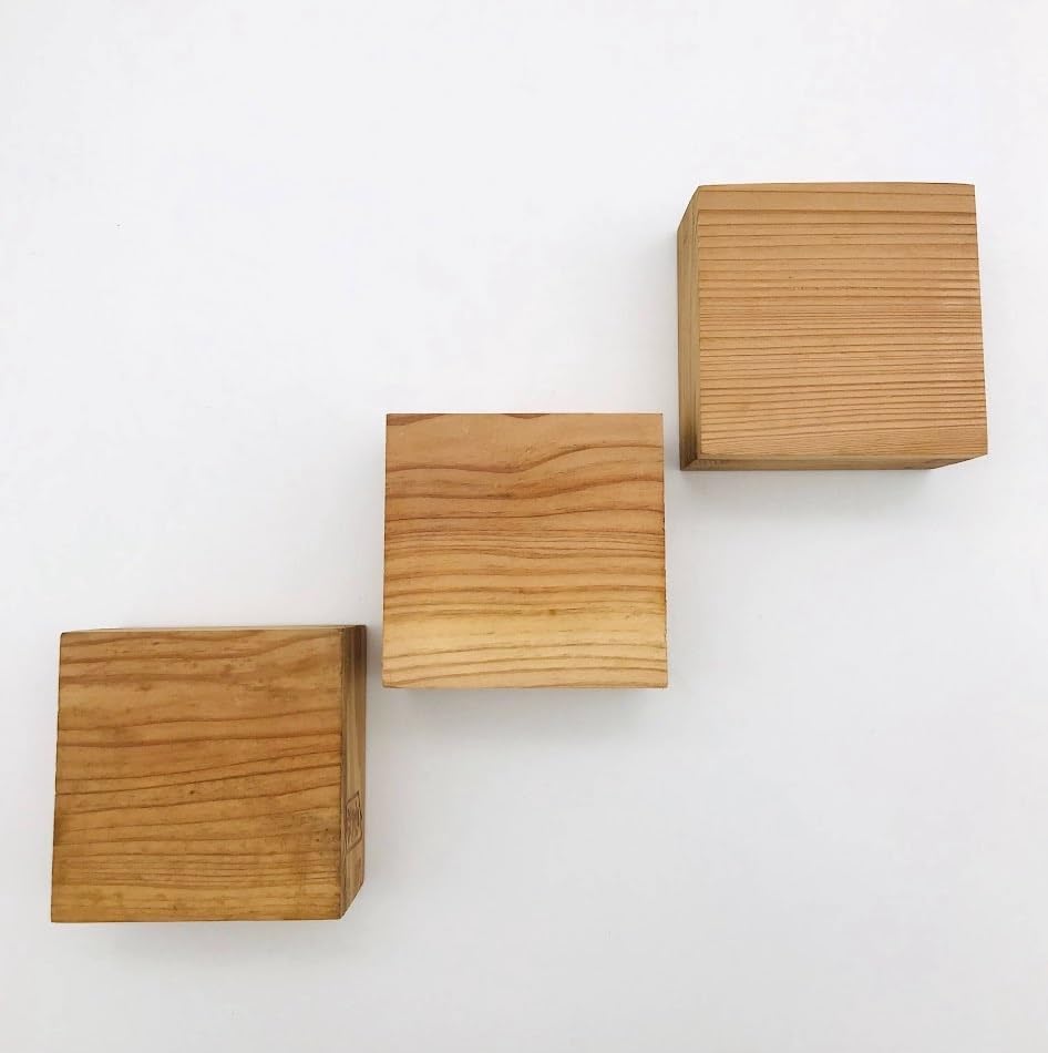 Amazon.co.jp: （R4-0347）屋久杉 銘木 ミニ升 3個セット 酒器 高級