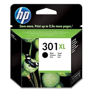 HP 301XL (CH563EE) Original Druckerpatrone Schwarz für HP DeskJet 10xx, 15xx, 20xx, 25xx, 30xx, HP ENVY 45xx, 55xx, HP…