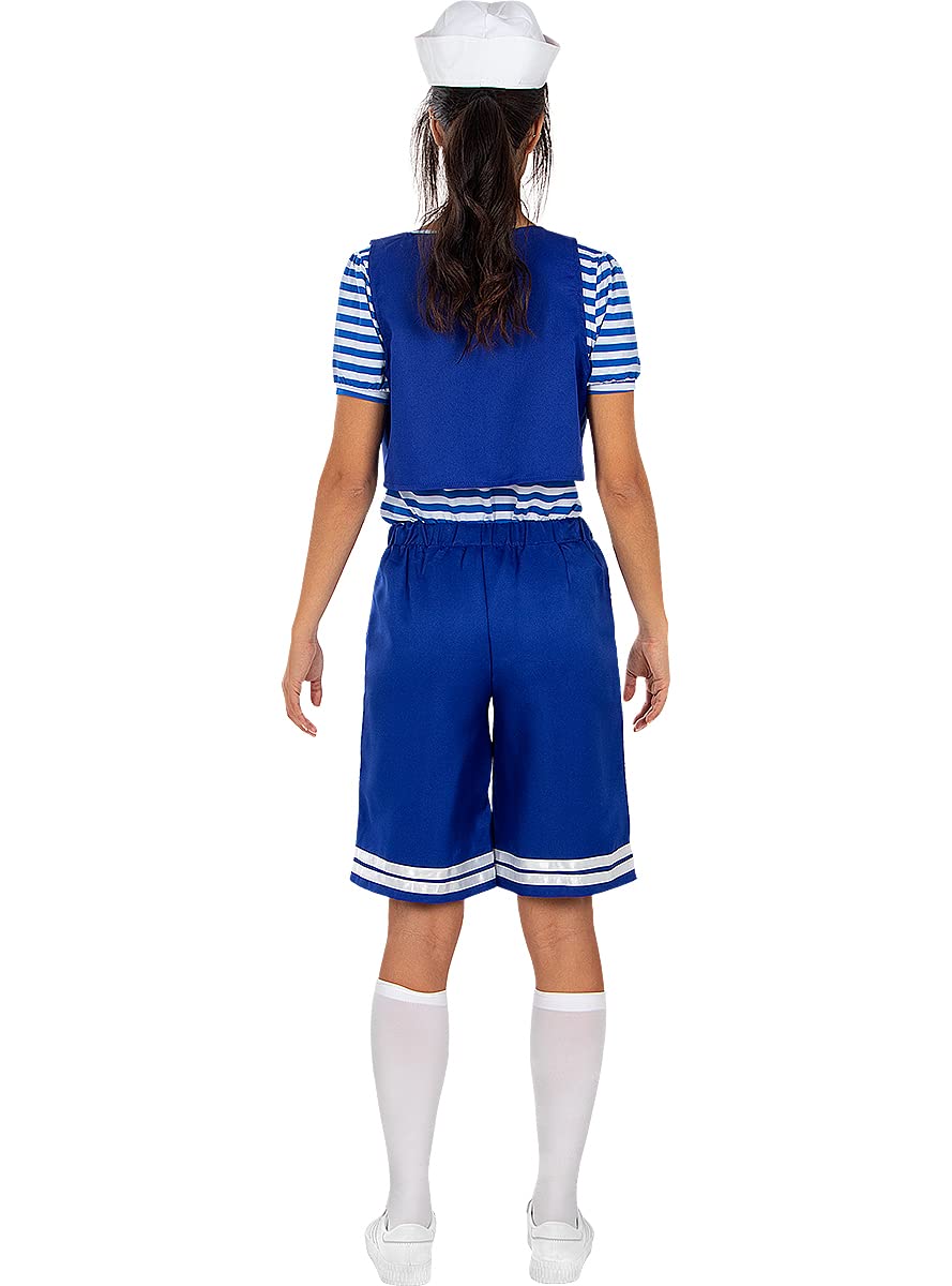 Funidelia Chándal Hawkins Stranger Things 4 Para Mujer – Once, Azul, Talla S-M, Licencia Oficial