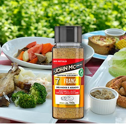 Tempero Gourmet para Frango JOHN Mc 110g