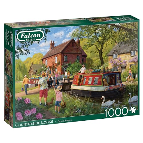 Tranquil puzzle da 1000 pezzi, perfetto per una fuga serena in campagna.