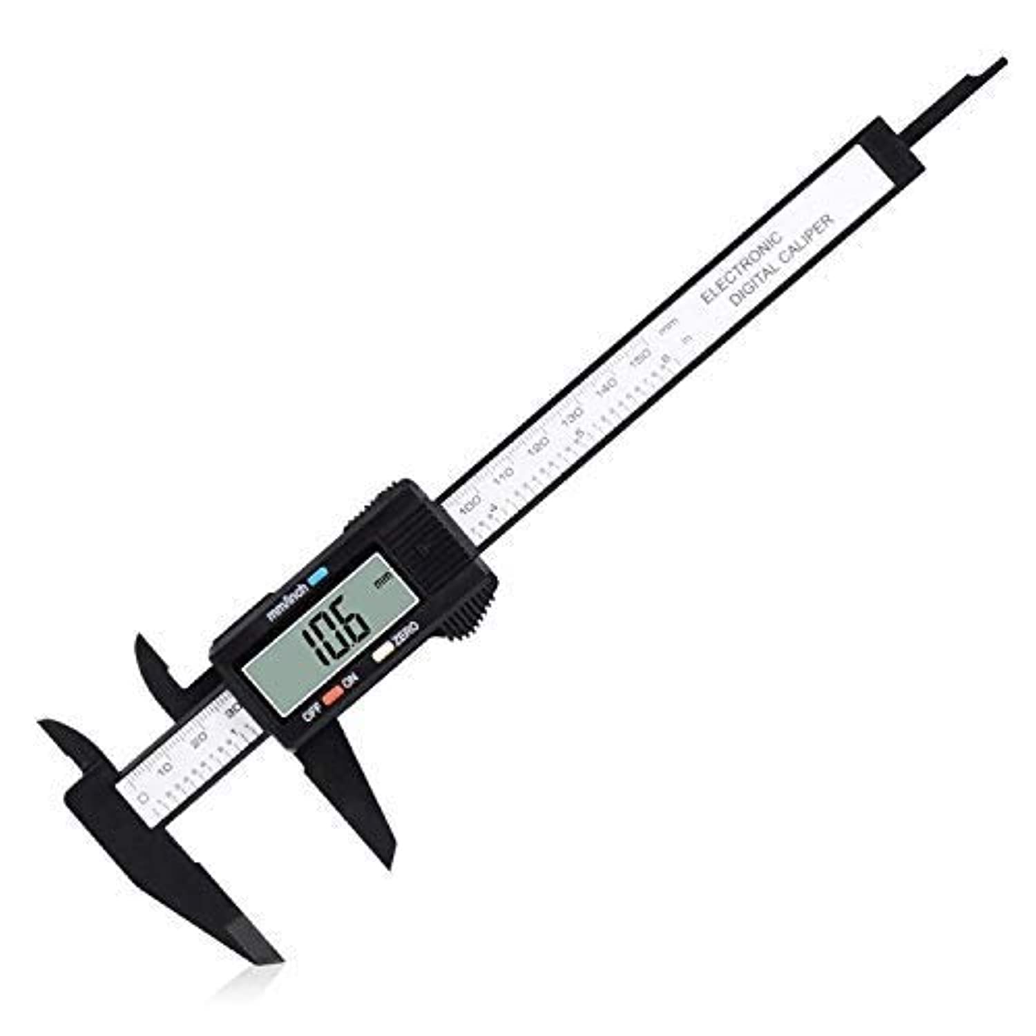 6 150 mm Digital Vernier Caliper Micrometer Guage Widescreen Electronic Accurately Measuring Stainless Steel