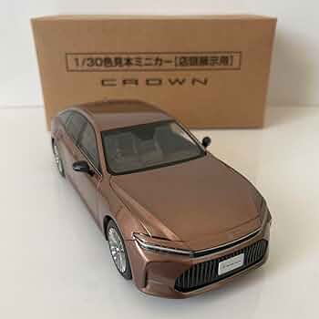 トヨタカラーサンプル新型クラウンセダン ミニカー プレシャスブラック