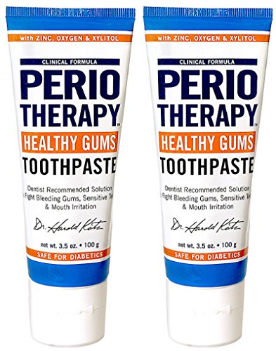 TheraBreath PerioTherapy Healthy Gums Toothpaste, 3.5 Ounce Tube (Pack of 2)