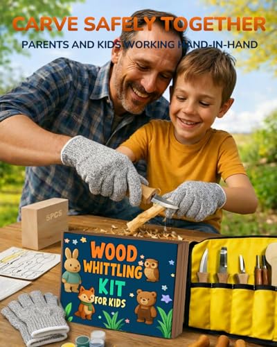 Wood Carving Kit for Kids