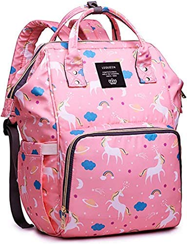 Kids Creation Mommas Baby India Mother Baby Diaper Bag, Mothers Maternity Bags for Travel (Pink)-image-2
