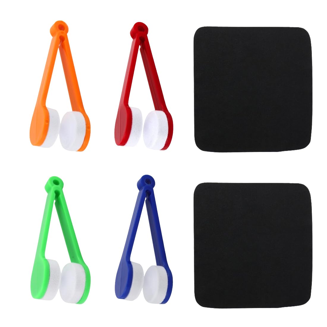 XKSOCT Cepillo Limpieza Gafas Mini Limpiador De Gafas Cepillo Limpiador De Gafa Herramienta Limpieza Gafas Portátil para La Limpieza De Gafas De Vista Y De Sol 4 En 4 Colores