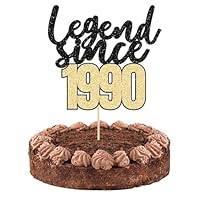 YCTHUNFISH Lot De 1 Décoration De Gâteau Legend Since 1925