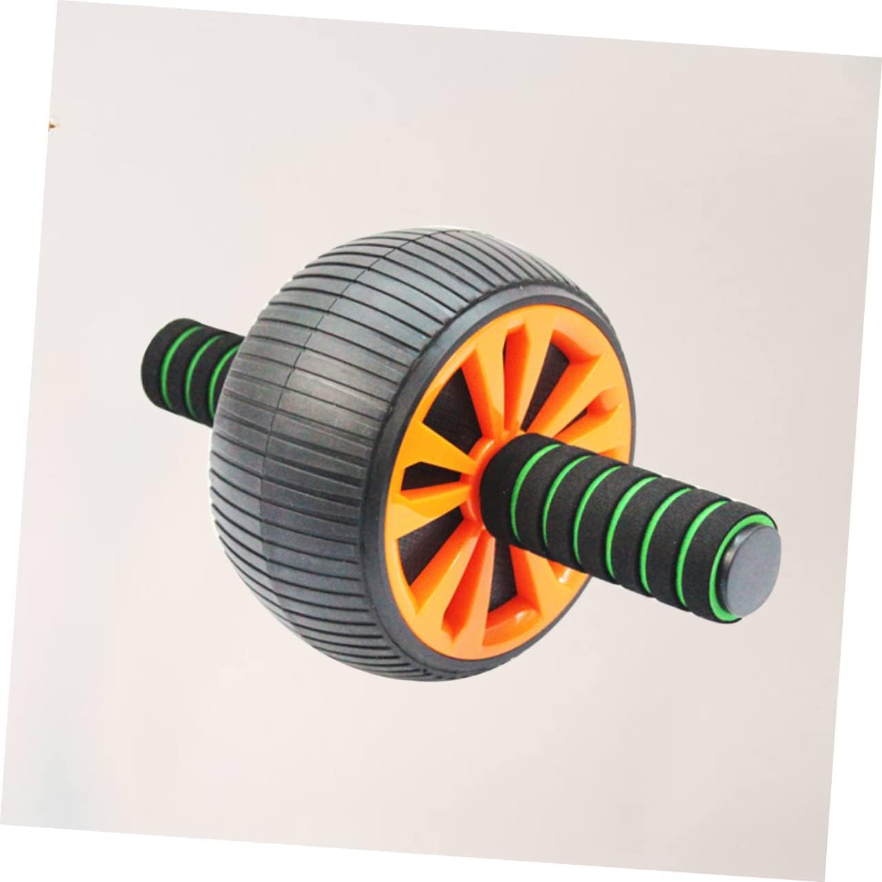 1pc Abdominal Exercise Roller Non-slip Ab Wheel Trainer Core Ab Cruncher Stomach Roller Machine Home Workout Training Equipment