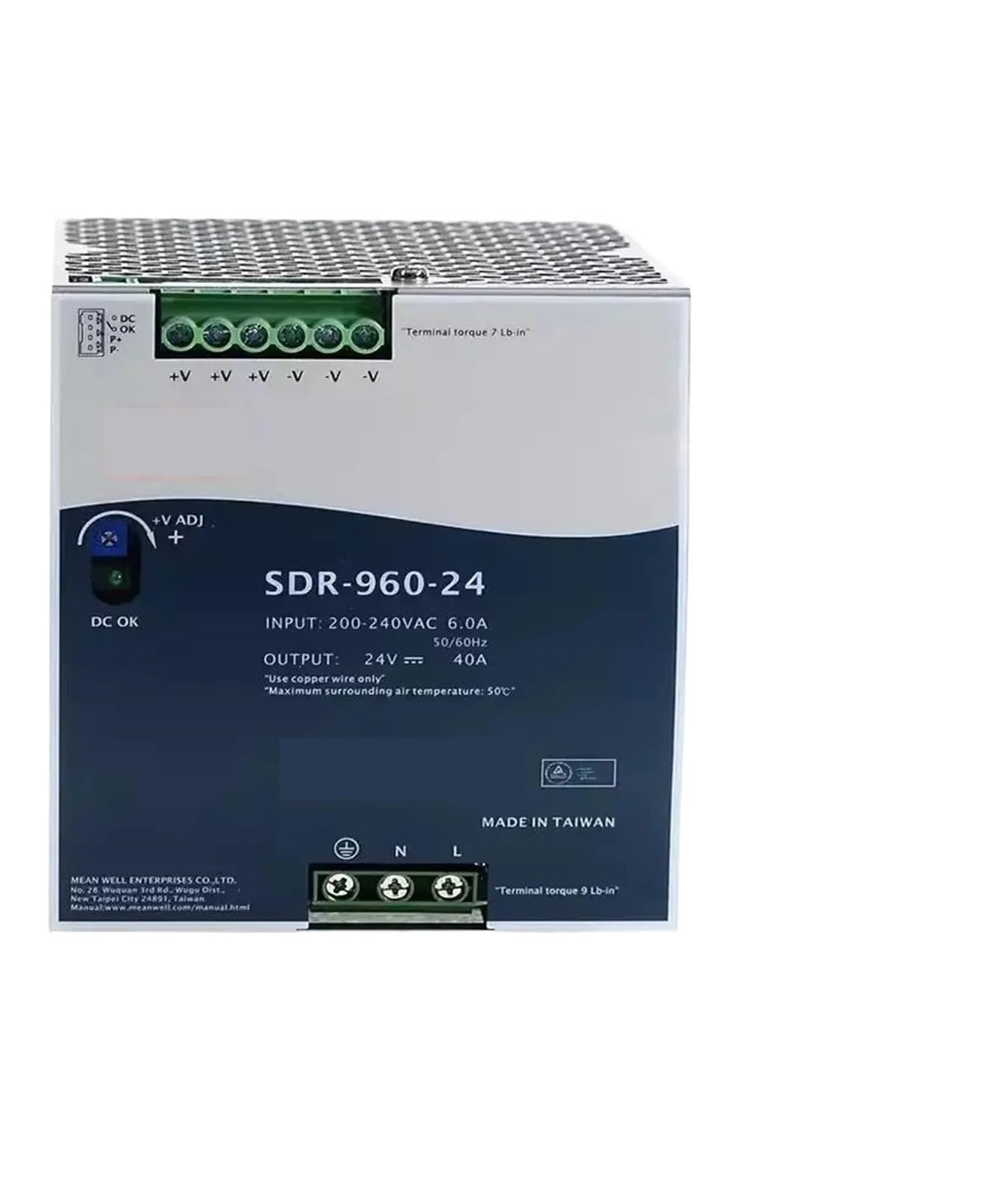 AFITSEP SDR-960 SDR-960-24 24V SDR-960-48 48V 960W DC Rail Switching Power Supply(SDR-960-48)