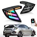 CKCD RGB Rückleuchten für Honda Civic X Hatchback FK4 FK7 FK8 Typ R 2017-2022 Rücklicht mit sequentieller Blinker CKCD RGB Rückleuchten für Honda Civic X Hatchback FK4 FK7 FK8 Typ R 2017-2022 Rücklicht mit sequentieller Blinker