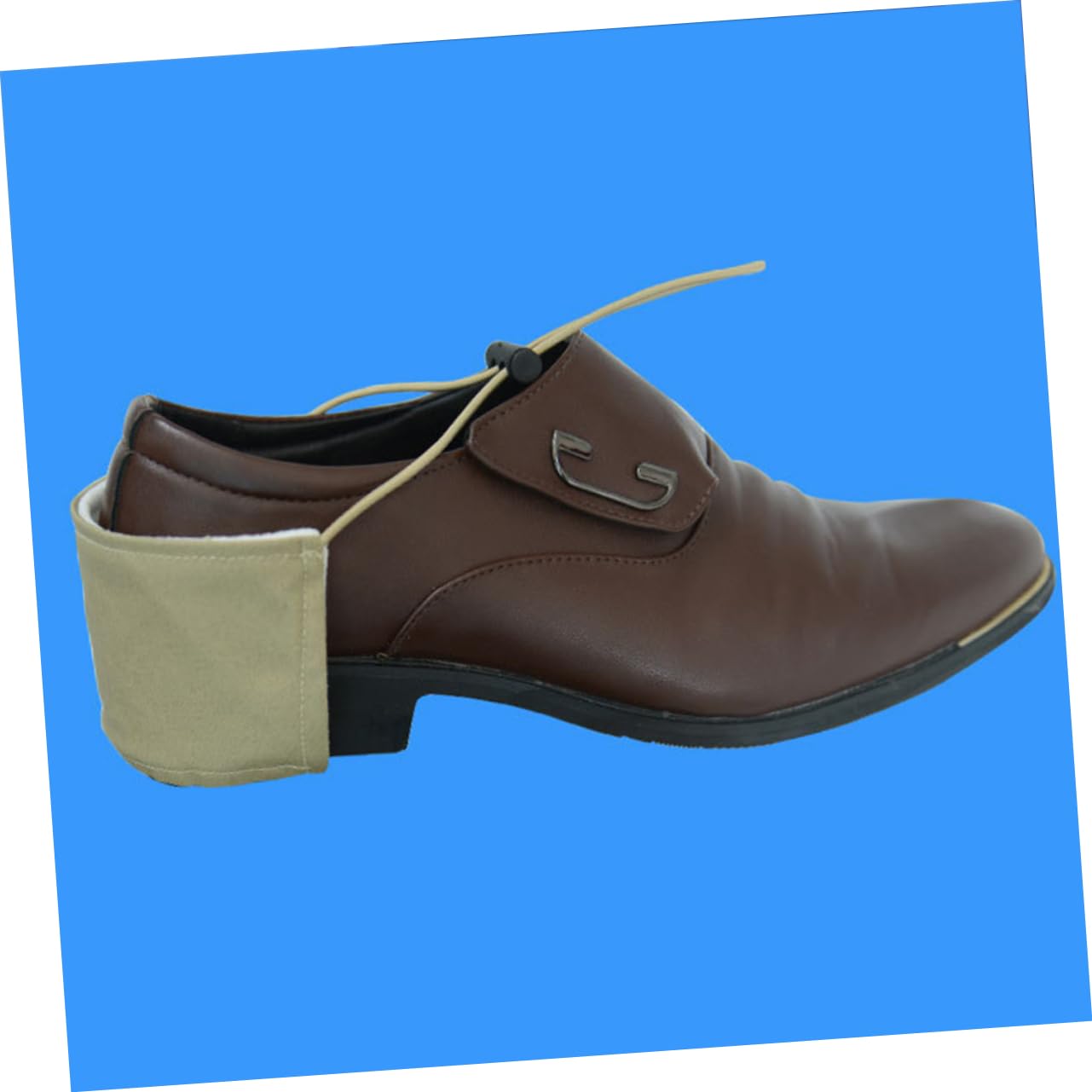 PACKOVE Ochraniacze Na Pięty Do Jazdy Samochodem 2 Sztuki Zestaw Czarny Khaki Ochraniacze Na Buty Do Jazdy Samochodem