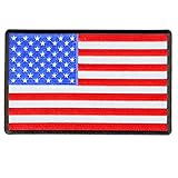 Hot Leathers - PPB1033 American Flag Reflective Patch (6' Width x 4' Height)